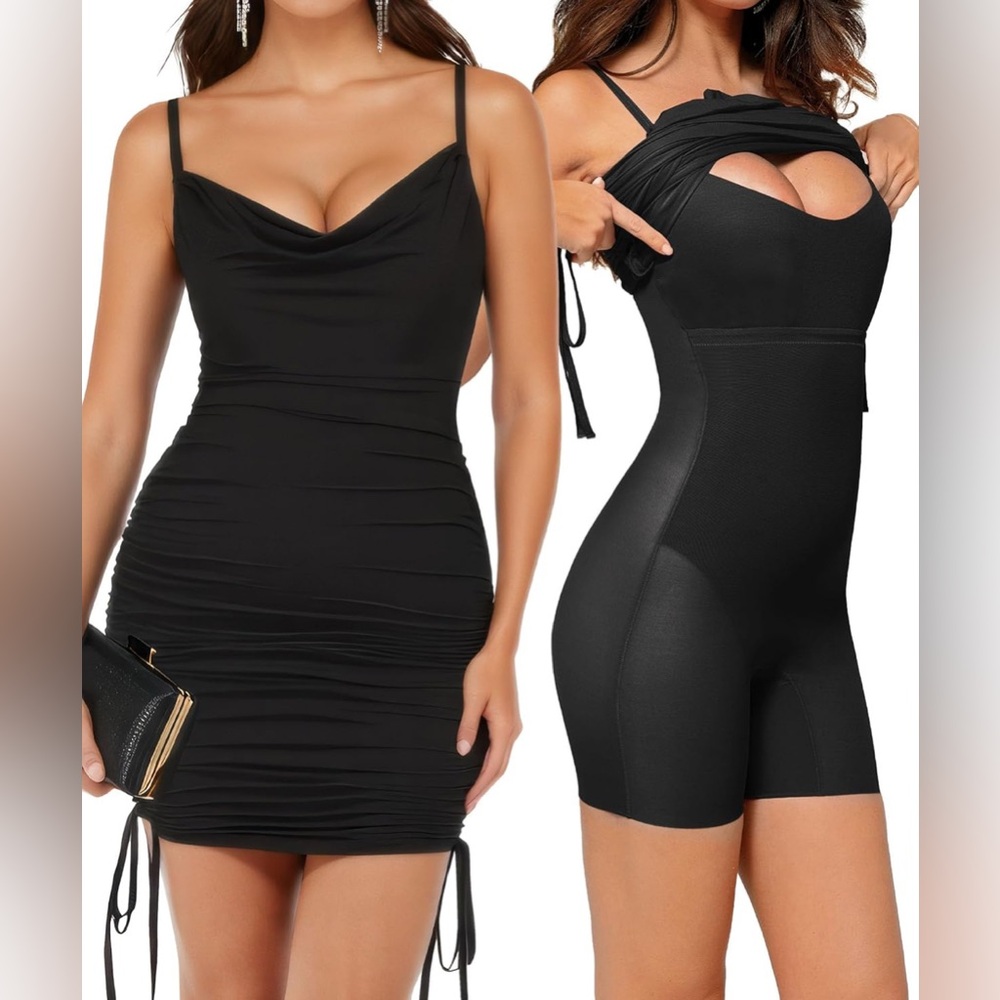 Elegant Black Mini Dress